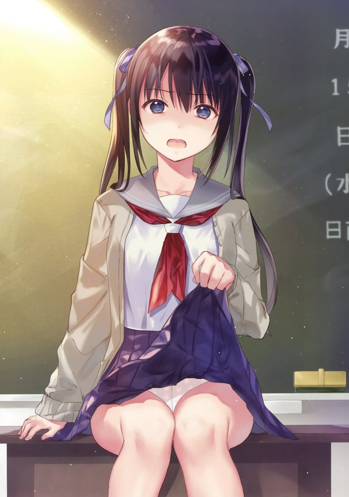 【二次】たくし上げ画像【エロ】　その２１